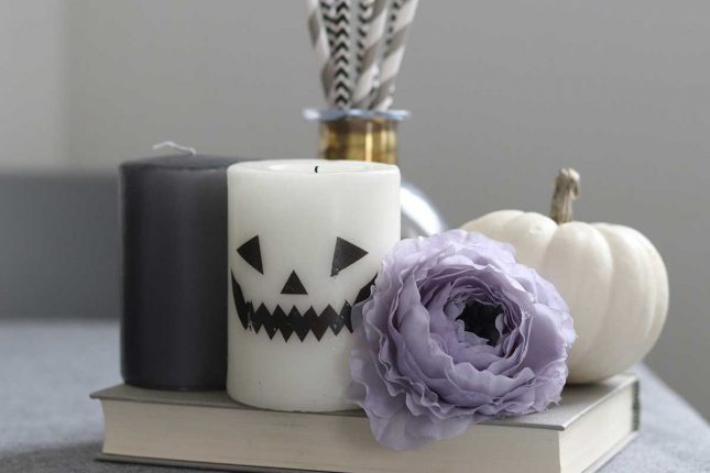 ハロウィン_飾り付け_キャンドル