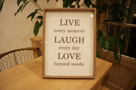 Live Love Laugh Be Happy Arch Days