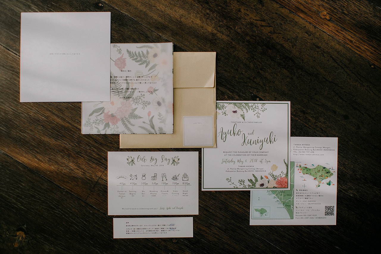 結婚式招待状を簡単に手作り。海外風おしゃれな無料テンプレート | ARCH DAYS