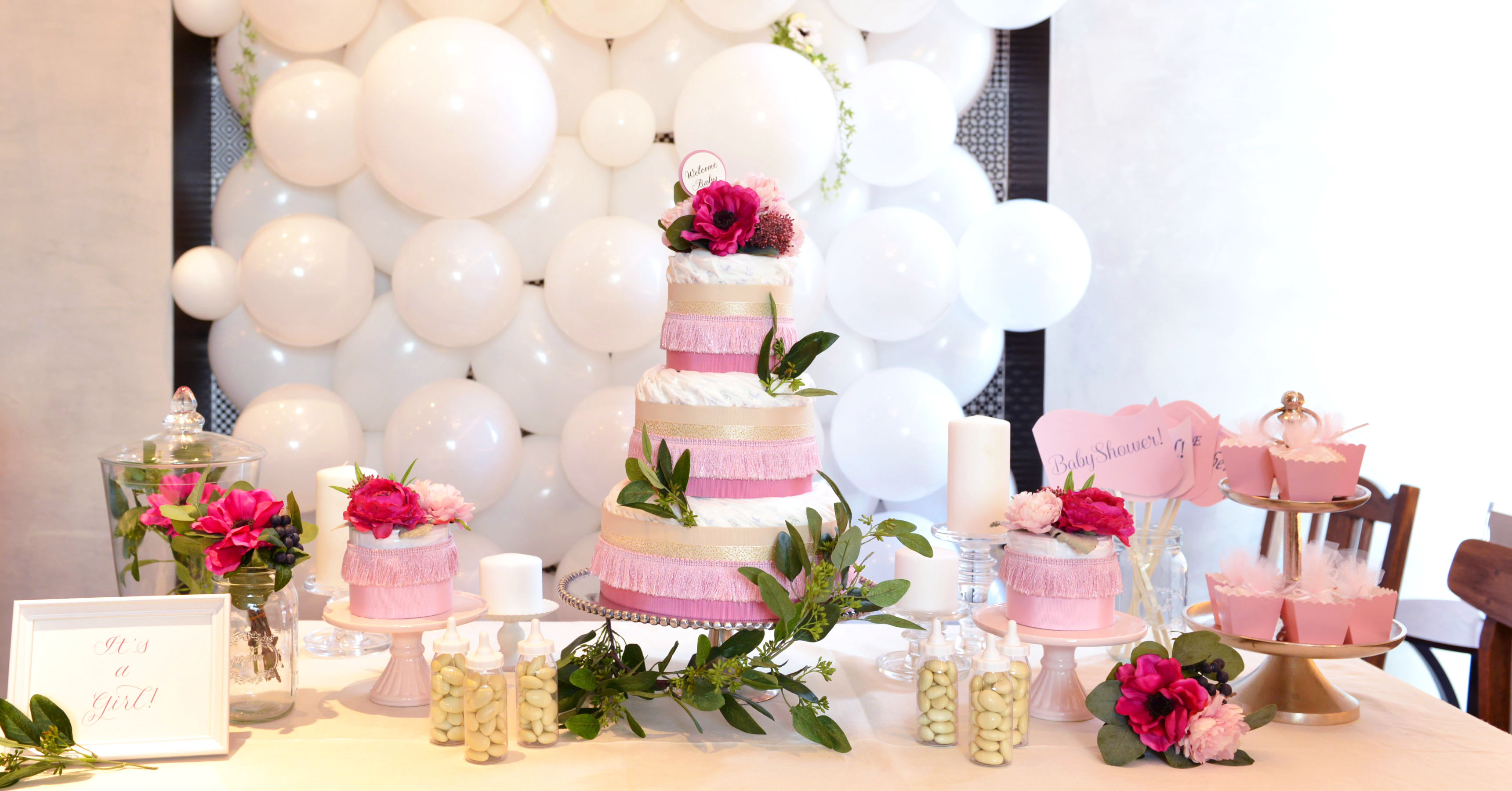 SWEET PINK BABY SHOWER