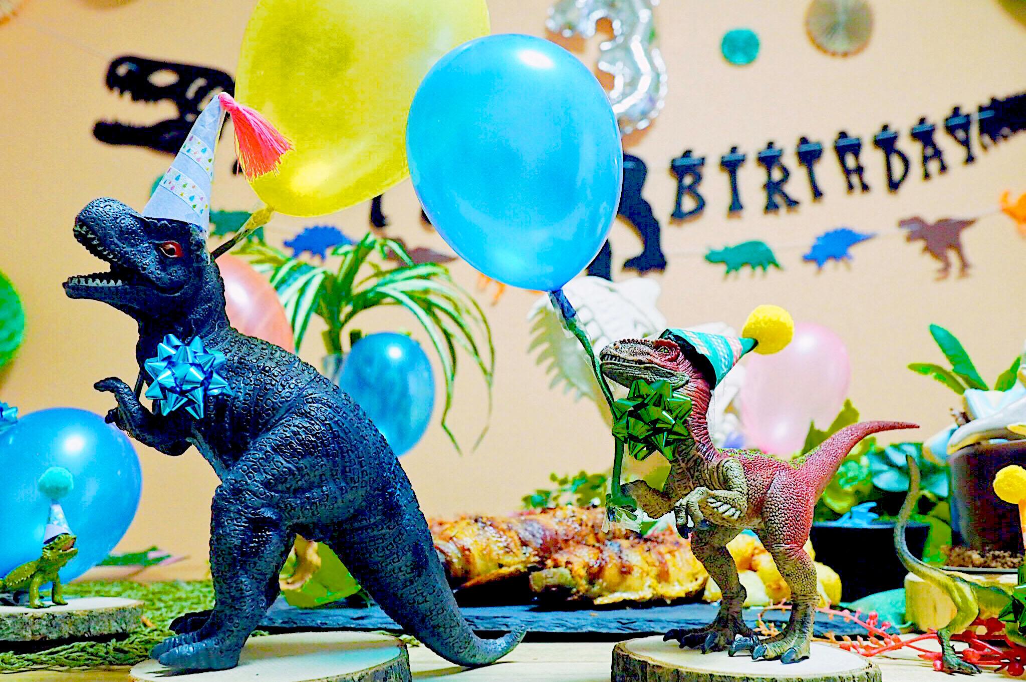 恐竜パーティー