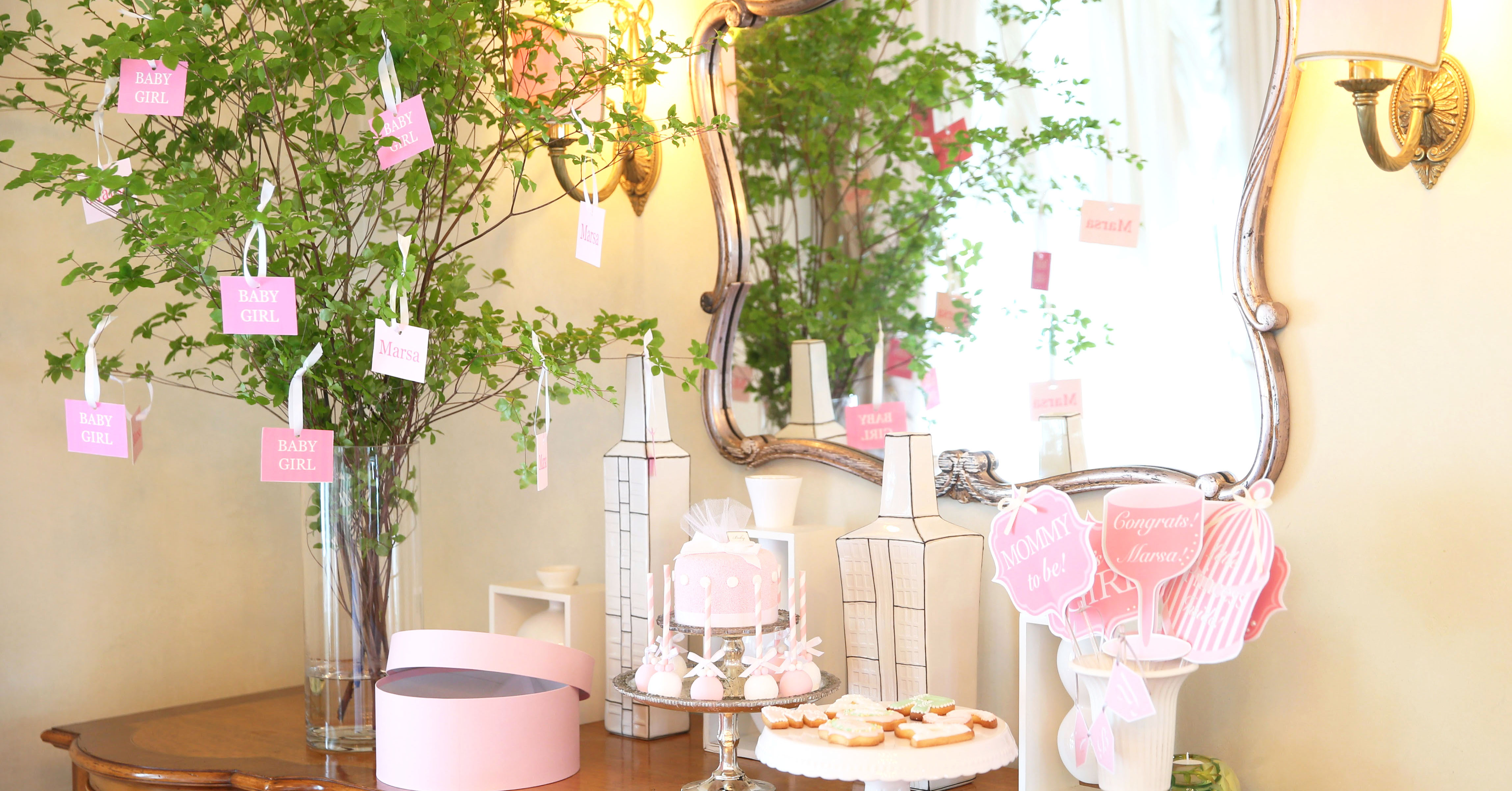 SHOWERING DREAMY PINK