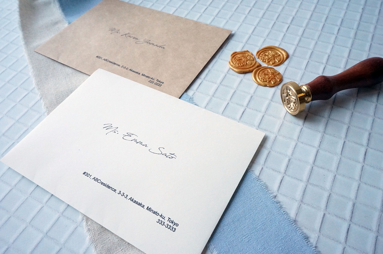 結婚式招待状手作り｜宛名住所の英語表記と封筒の印刷方法を詳しく解説 ARCH DAYS