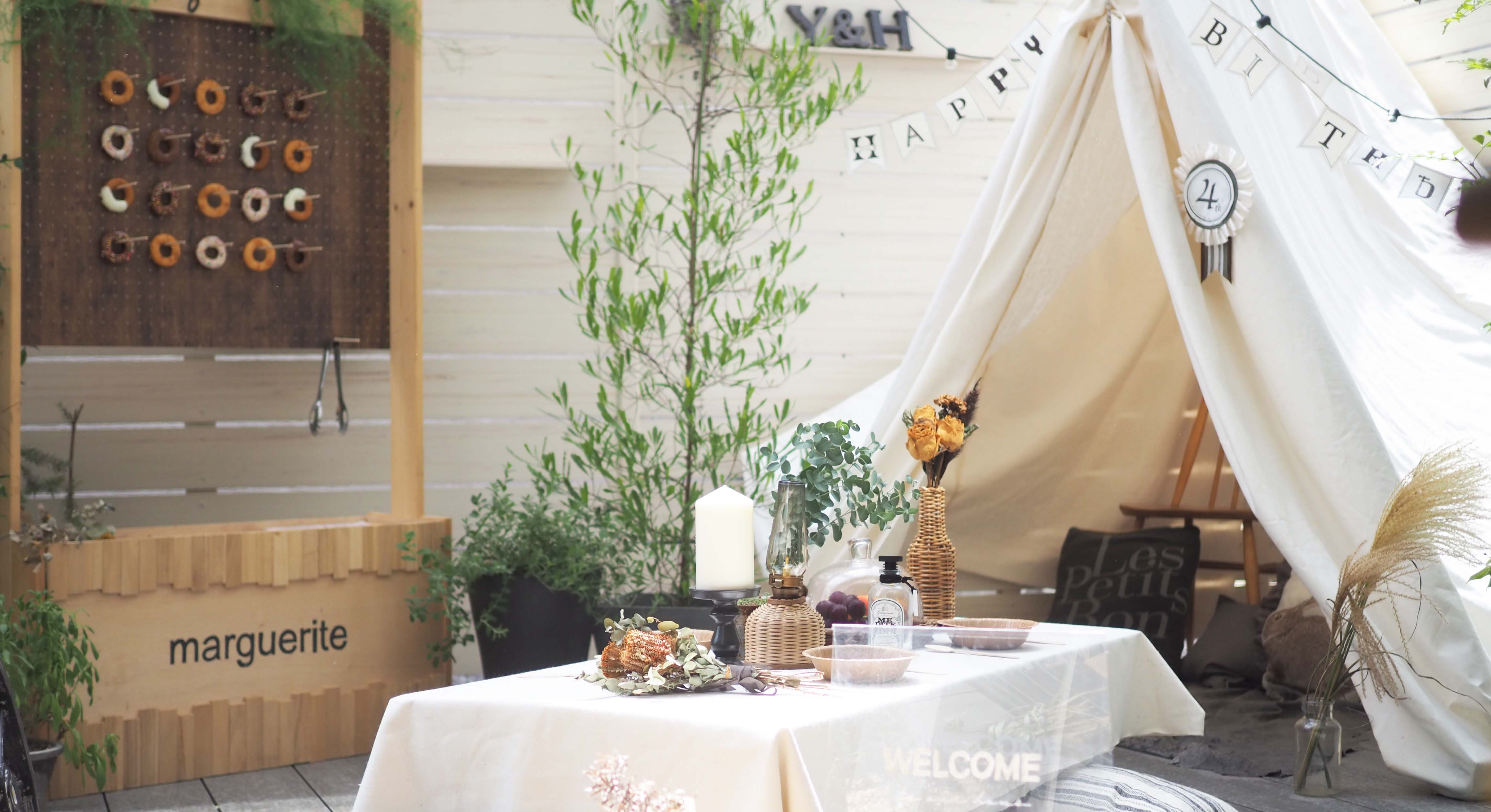GLAMPING BIRTHDAY