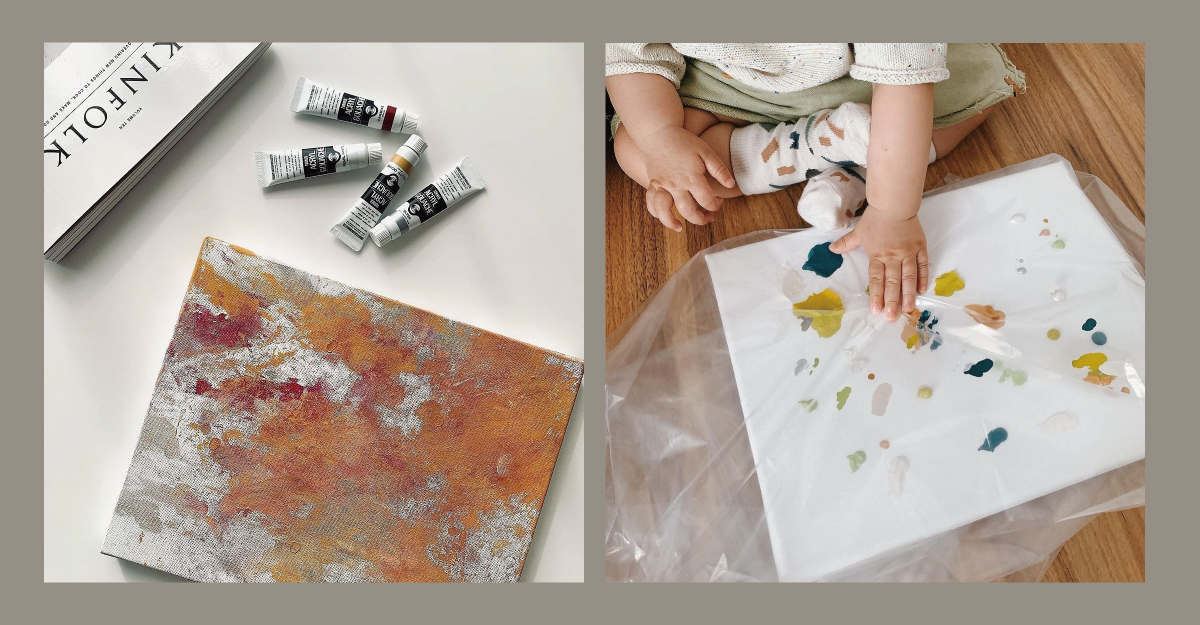 「フィンガーペイント」色の組み合わせ決定版！絵の具の品番情報も｜1歳誕生日やハーフバースデーに