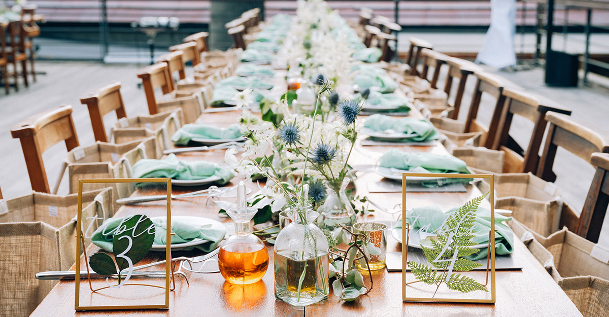Greenery Eco-friendly Wedding
