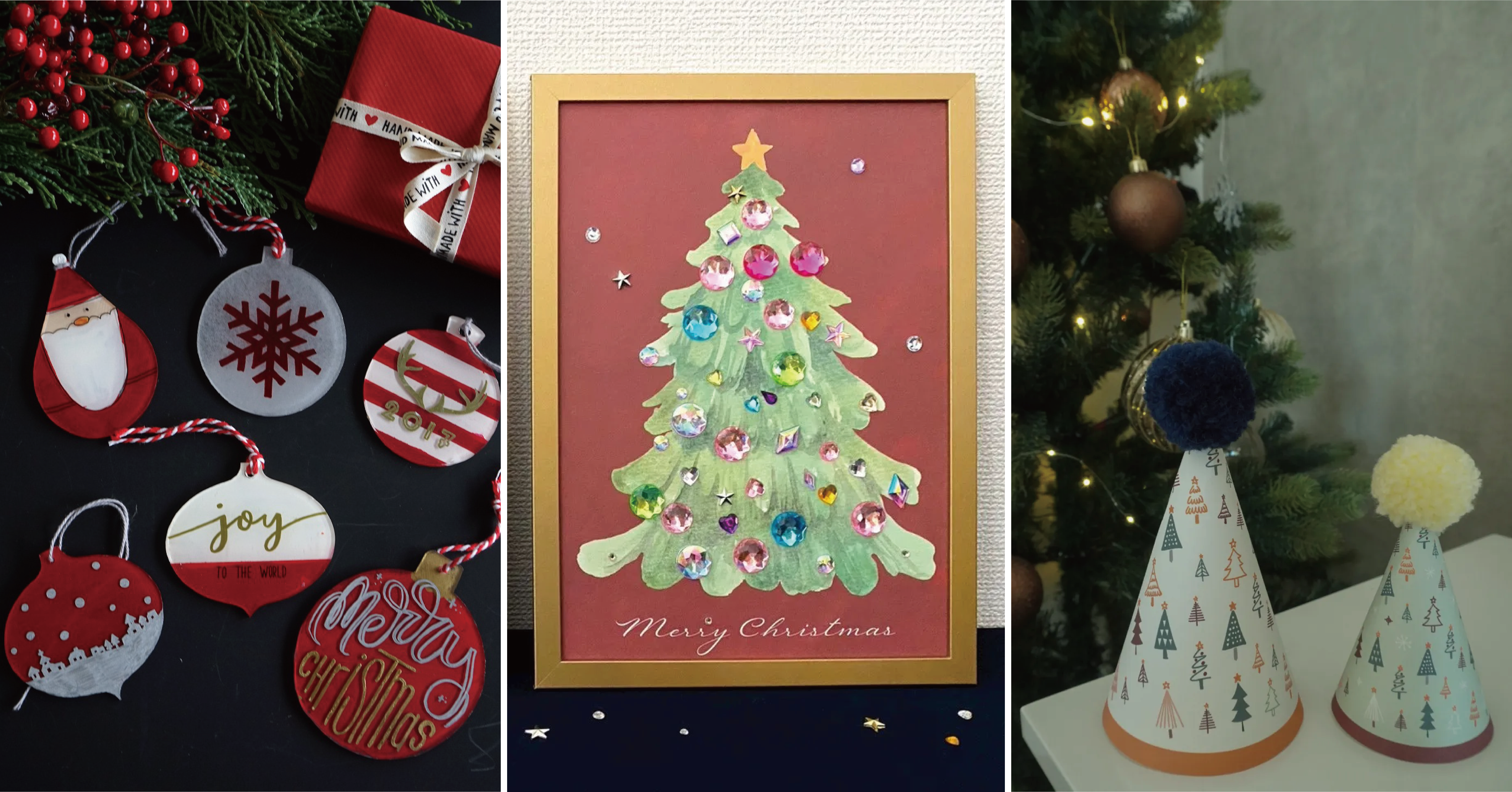 【2025年更新】自宅で簡単手作り！クリスマスの無料テンプレート19選｜飾り付けから当日使えるものまで完全ガイド