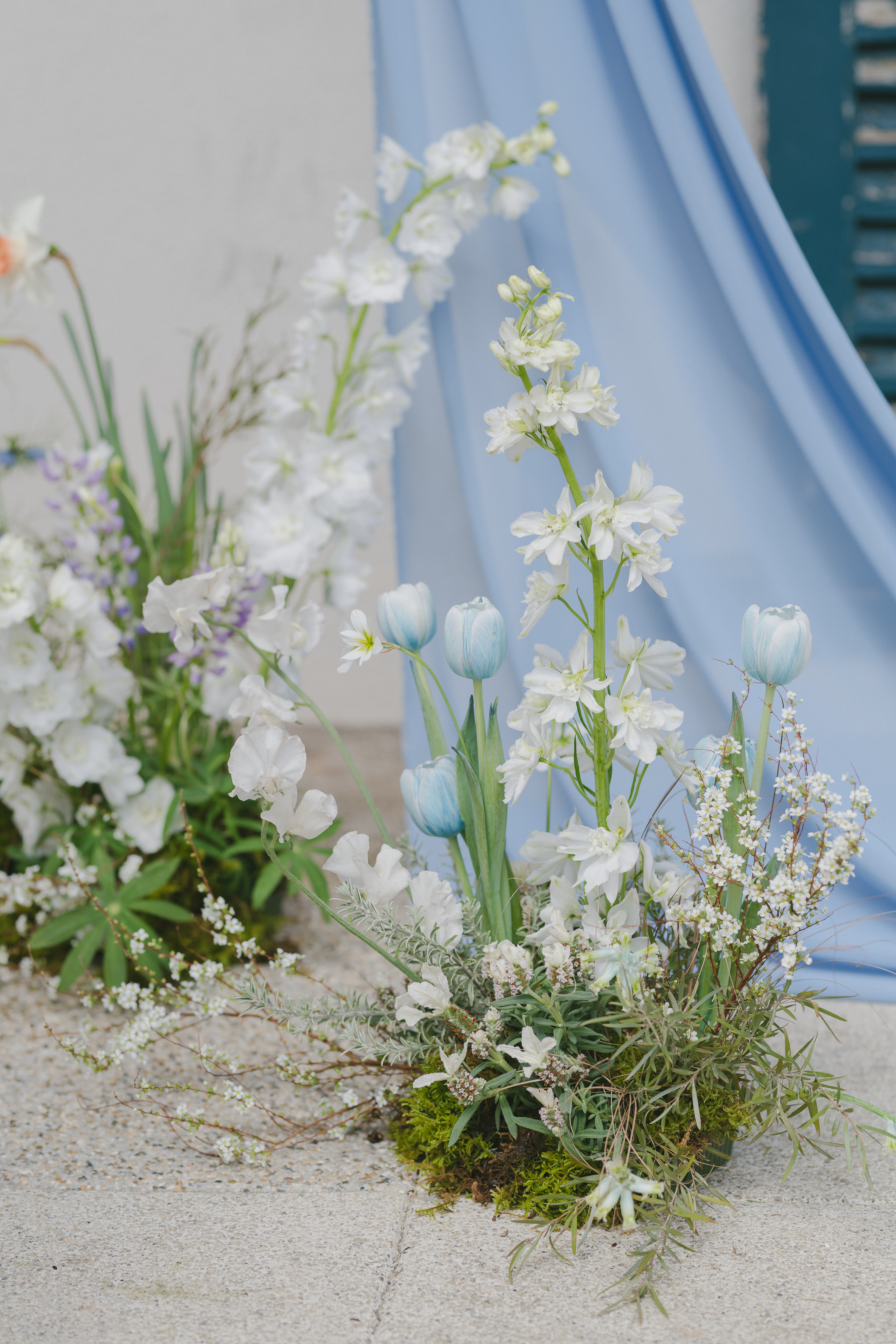 結婚式の「ブルー」がとにかく可愛い！ドレス,装花etc... 卒花嫁の 