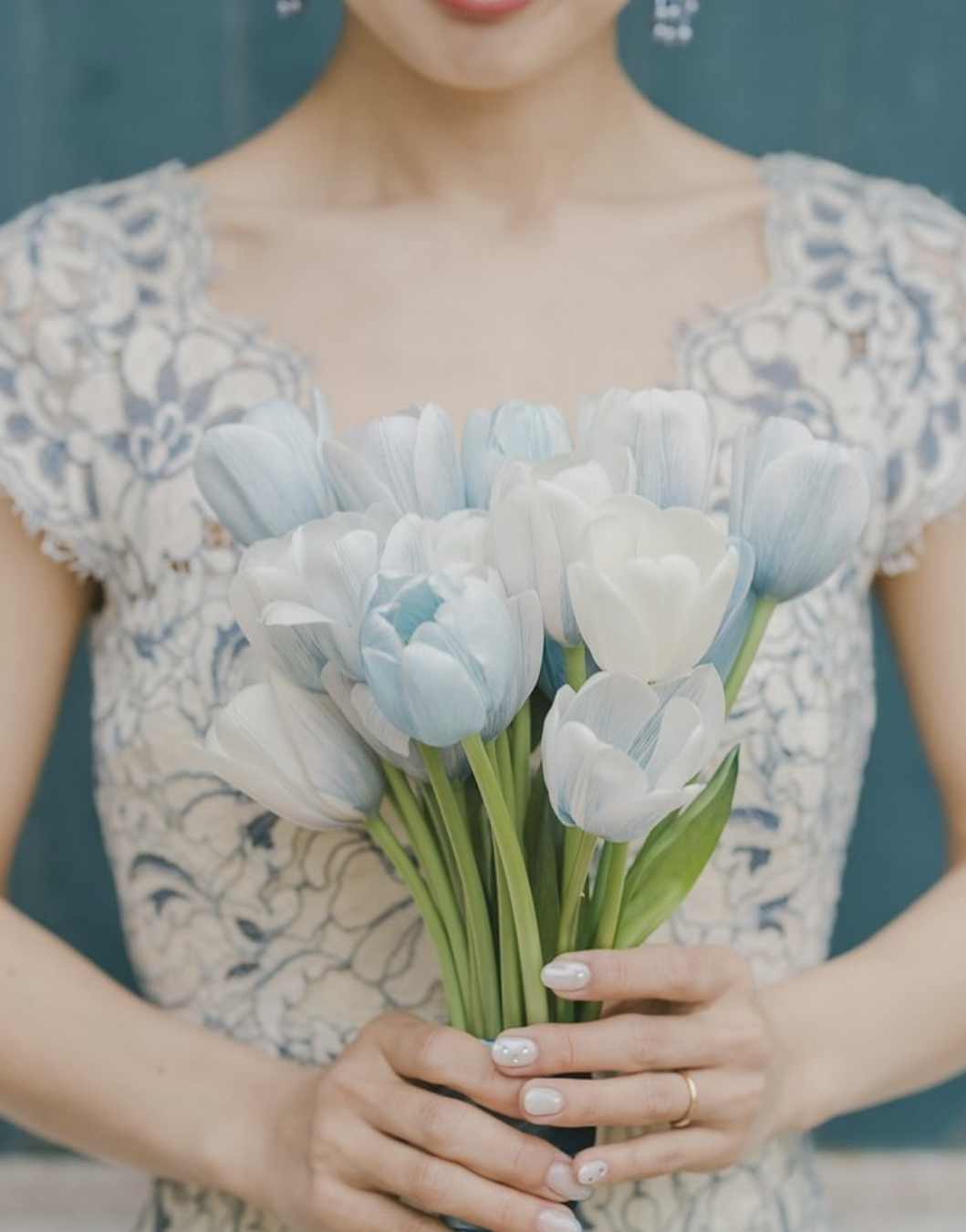 結婚式の「ブルー」がとにかく可愛い！ドレス,装花etc 卒花嫁の