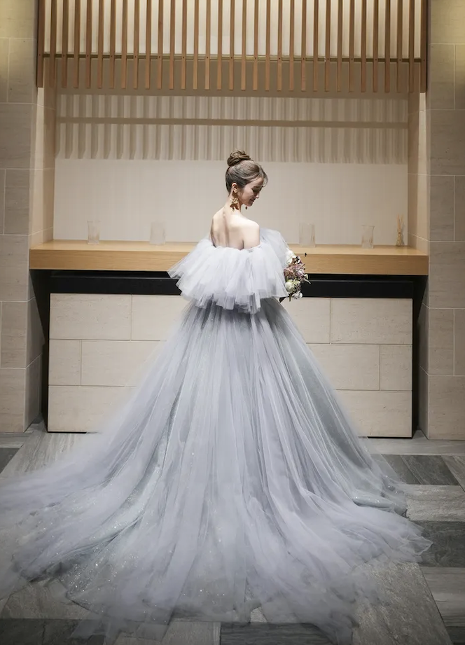 結婚式の「ブルー」がとにかく可愛い！ドレス,装花etc 卒花嫁の