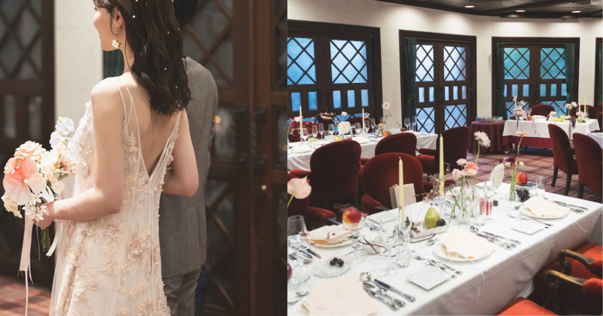 編集部おすすめ！最旬「レトロモダン」ウェディング5選｜アンティークな邸宅で叶える二人らしい世界観