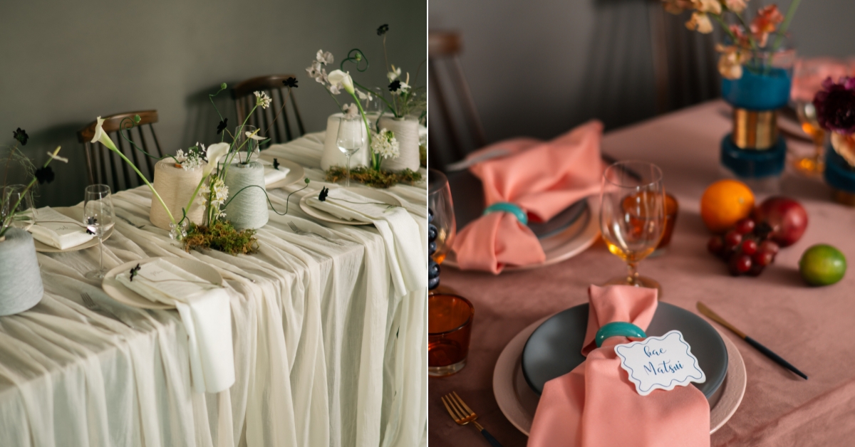 2026年春夏 | 結婚式テーブルコーディネートのトレンドは？ トップクリエイター監修の最旬2スタイルを公開